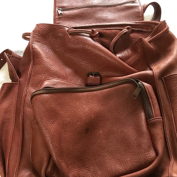 Leather Backpack BIG - Picture 4 of 10